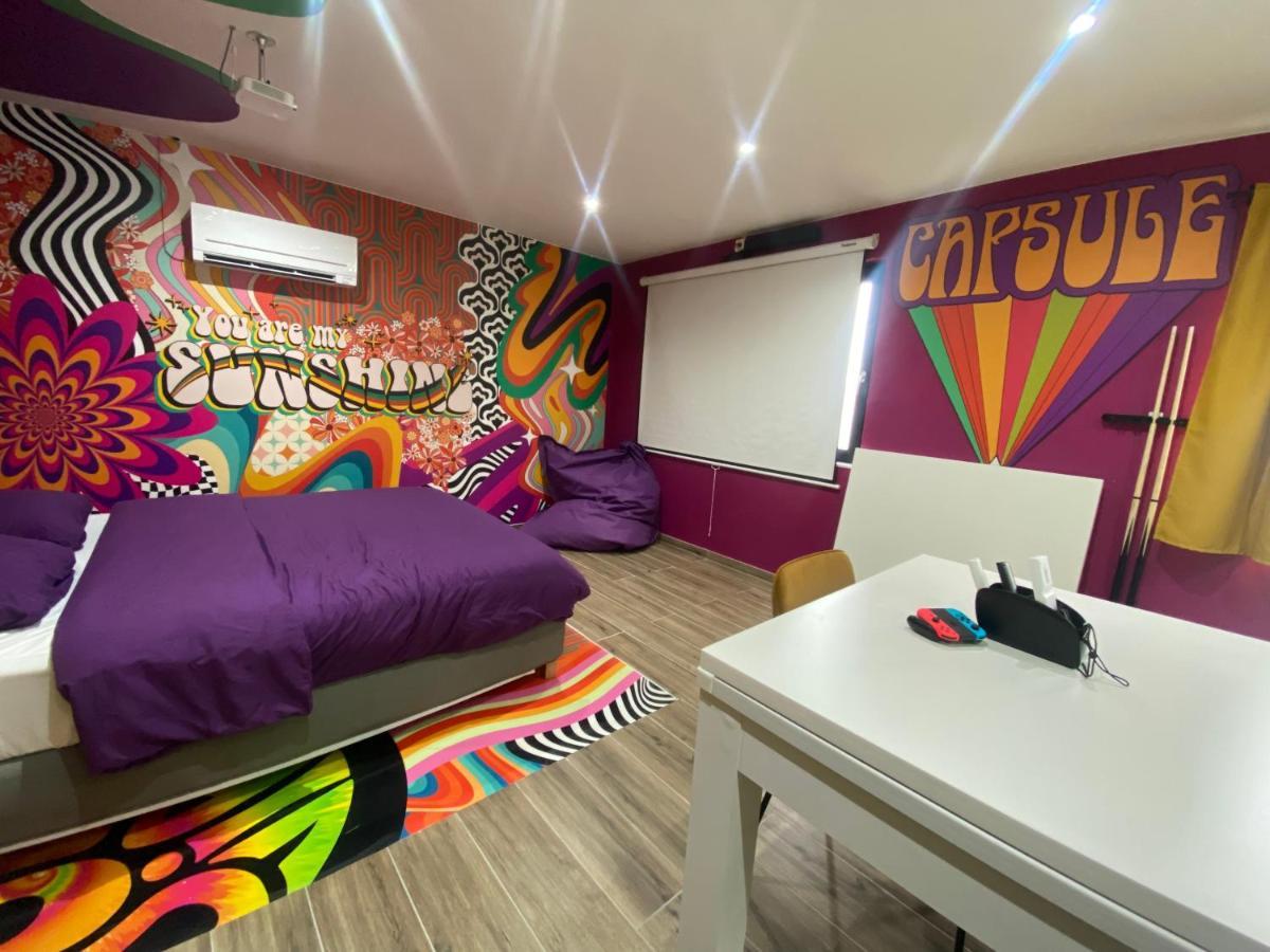 Capsule Groovy-Jacuzzi-Sauna-Billard-Netflix- Nintendo Switch & Jeux Mons Bagian luar foto